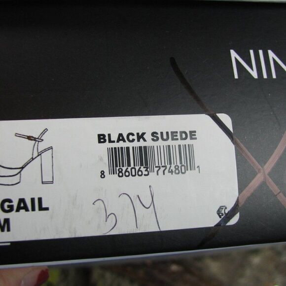 NIB Nine West suede platform heels 7 - Picture 12 of 12